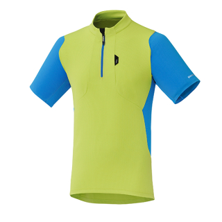 SHIMANO Touring dres, electric zelená, XL