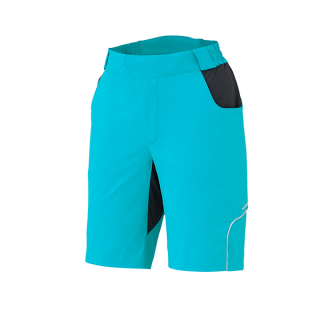 SHIMANO Touring kraťasy bez vložky, dámské, emerald zelená, L