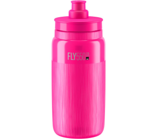 ELITE láhev FLY TEX, 550 ml, průhledná/fluo růžová