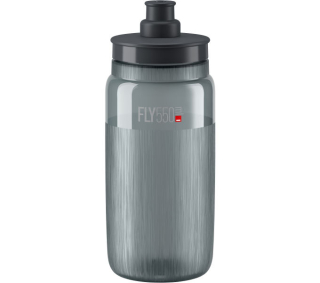 ELITE láhev FLY TEX, 550 ml, průhledná/šedá