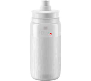 ELITE láhev FLY TEX, 550 ml, čirá, bílé víčko