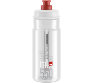 ELITE láhev JET čirá/červené logo, 550 ml