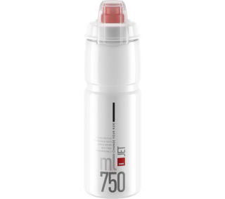 ELITE láhev JET PLUS čirá/červené logo, 750 ml