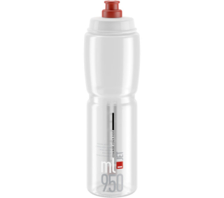 ELITE láhev JET čirá/červené logo, 950 ml