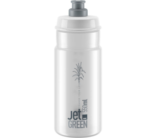 ELITE láhev JET GREEN čirá/šedé logo 550 ml