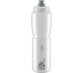 ELITE láhev JET GREEN čirá/šedé logo 950 ml