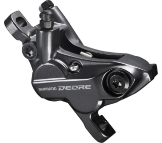 SHIMANO brzda DEORE BRM6120 kot (hydr) třmen př nebo zad post mount polymer bez adapt