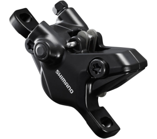 SHIMANO brzda DEORE BR-MT410 kot (hydr) třmen př nebo zad post mount polymer černá bez adapt