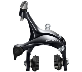SHIMANO brzda SORA BR-R3000 silniční přední výška 51 mm botky R50T5 šr:10,5/12,5/18/27/32mm