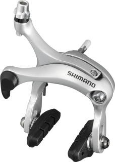 SHIMANO brzda TIAGRA BR-R451 silniční zadní výška 57 mm botky R50T2 stříbrná šr.10,5mm