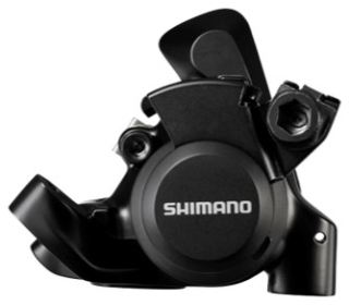 SHIMANO brzda Sil-ostatní BR-RS305 kot (hydr) třmen zadní flat mount polymer + chladič šr.25mm