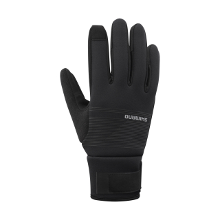 SHIMANO WINDBREAK THERMAL rukavice (5-10°C), černá, XL