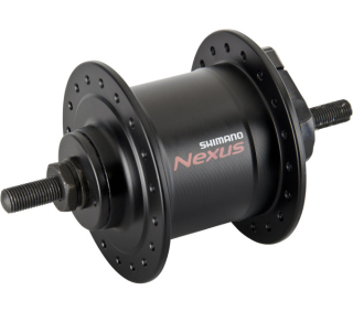 SHIMANO dynamo nába NEXUS DH-C3000-1N 1,5 W pro ráfkovou brzdu, 36 děr, černá bal