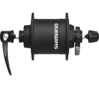 SHIMANO dynamo nába ALIVIO DH-T4000-1N 1,5 W pro ráfkovou brzdu, 32 děr, (rychloupínák), černá bal