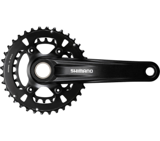 SHIMANO kliky DEORE FC-MT610-B2 integr.klika 2x12 175 mm 36x26z černá bez misek Boost/ř.l.:51.8mm ba