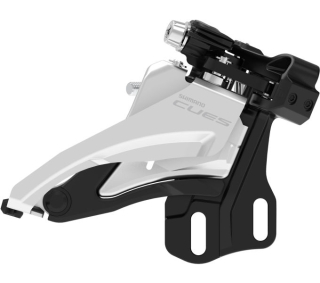 SHIMANO přesmykač CUES FD-U4000 pro 2x9/10 E-typ (bez BB plátu) Side-swing front pull pro 36/40z 14z