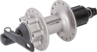 SHIMANO nába zadní DEORE FH-M525 OLD 135 mm 8/9/10/11 rychl 36 děr kot / 6 šroub RU:168 mm