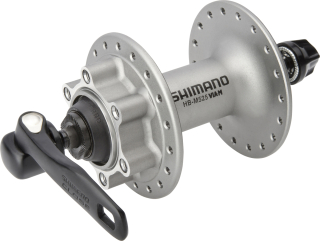 SHIMANO nába přední DEORE HB-M525 OLD 100 mm 36 děr kot / 6 šroub stříbrná RU: 133 mm
