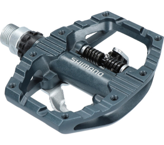 SHIMANO pedály Sil-ostatní PD-EH500 SPD zarážky SM-SH56 bez odrazek tmavě šedá