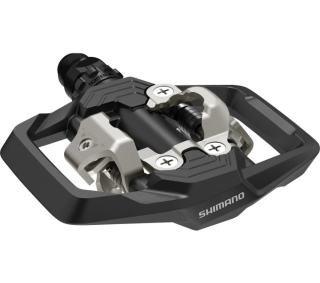 SHIMANO pedály MTB-ostatní PD-ME700 SPD zarážky SM-SH51 bez odrazek černá