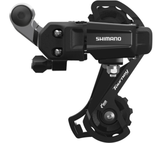 SHIMANO přehazovačka TOURNEY RD-TY200 GS typ 6/7 rychl klasická pruž černá bal