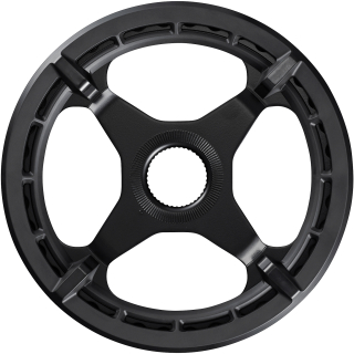 SHIMANO E-BIKE SYSTEMS převodník E5000/SM-CRE50, 104 mm / 46,5 mm s krytem, černá, 38 z.