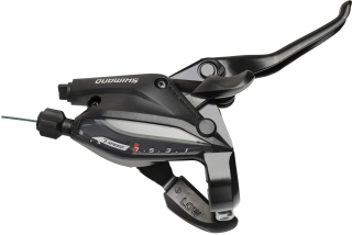 SHIMANO řad/brzd páčka ALTUS ST-EF505 pravá 7 rychl pro hydr kot brz černá 3 prst