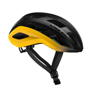 LAZER silniční přilba STRADA KinetiCore, černá mat/žlutá, M/55-59 cm