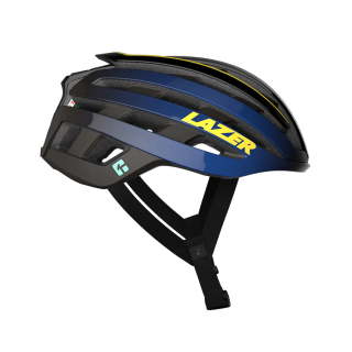 LAZER silniční přilba Z1 KinetiCore TdF s Aeroshell, modrá, S/52-56 cm