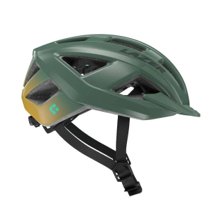 LAZER volnočasová přilba CERRO KinetiCore, tmavě zelená, S/52-56 cm