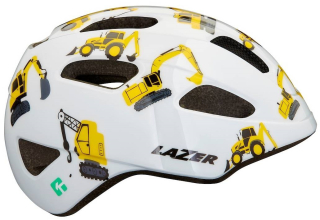 LAZER dětská přilba PNUT KinetiCore, bagry, UNI/46-52 cm