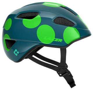 LAZER dětská přilba NUTZ KinetiCore, zelené putníky, UNI/50-56 cm
