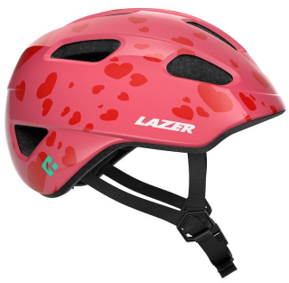 LAZER dětská přilba NUTZ KinetiCore, Srdíčka, UNI/50-56 cm