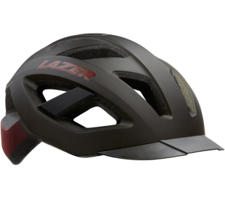 LAZER volnočasová přilba CAMELEON, černá mat/červená, M/55-59 cm