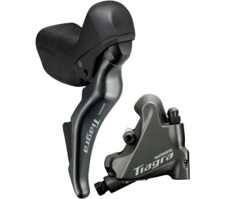 SHIMANO kot brzd-set TIAGRA BR-4770+ST-4725 zad/pravá J-kit (ST) bez adapt polymer + chl BH90/170cm