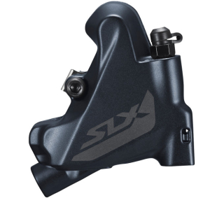 SHIMANO brzda SLX BR-M7110 kot (hydr) třmen zadní flat mount kov + chladič šr.25mm
