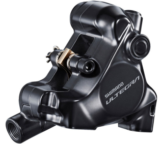SHIMANO brzda ULTEGRA BR-R8170 kot (hydr) třmen zadní flat mount polymer + chladič šr.25mm