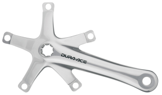 SHIMANO kliky DURA-ACE FC-7710 oktalink jednopřev 165 mm bez přev.