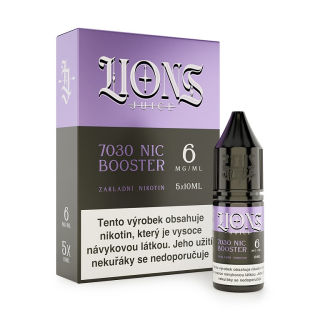 Lions Dripper Booster 6mg - 5x10ml (VG70/PG30)