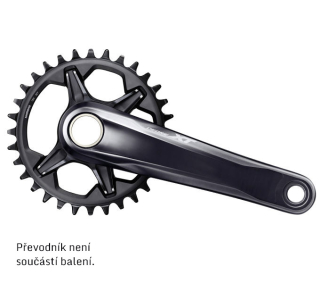 SHIMANO kliky XT FC-M8130 integr.klika 1x12 175 mm bez přev. bez BB misek ř.l.56,5 mm bal