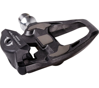 SHIMANO pedály ULTEGRA PD-R8000 SPD-SL zarážky SM-SH11 bez odrazek osa o 4mm delší