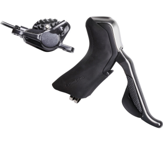 SHIMANO kot brzd-set Sil-ostatní BR-RS785+ST-R785 zad/pravá Di2 bez adapt polymer BH59/170cm + oliva