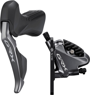 SHIMANO kot brzd-set GRX BR-RX810+ST-RX815 před/levá J-kit Di2 polymer + chl BH90/100cm pro 160mm ko