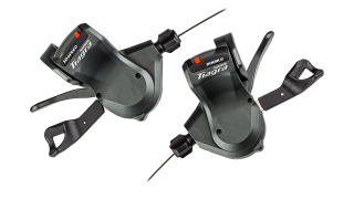 SHIMANO řad páčka TIAGRA SL-4700 pár 2x 10 rychl objímka s ukaz lanko 1200 + 1800 mm