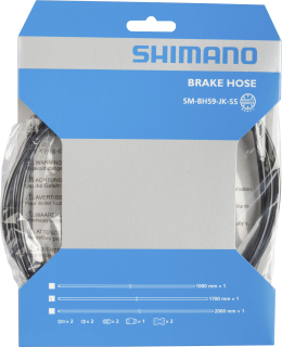 SHIMANO brzdová hadička 1700mm pro SM-BH59-JK-SS, černá