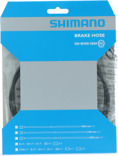 SHIMANO brzdová hadice MTB SM-BH90-SBMLL XTR(M9120)/XT(M8100/8120)/SLX(M7100/7120) 1000 mm černá bal