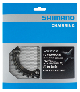 SHIMANO převodník XTR FC-M9000/20-1 / SM-CRM91, 1 x 11 rychl, 30 z