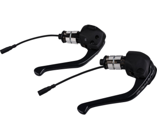 SHIMANO řad/brzd páčka DURA-ACE ST-R9160 pár 2 x 11 rychl pro sil/can brz Di2 pro TT