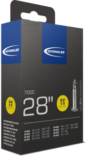 SCHWALBE duše 28", 18/28-622/630, SV 50 mm, STANDARD, BUTYL, 105 g