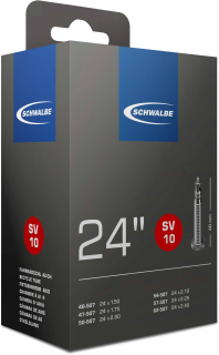 SCHWALBE duše 24", 40/62-507, SV 40 mm, STANDARD, BUTYL, 165 g